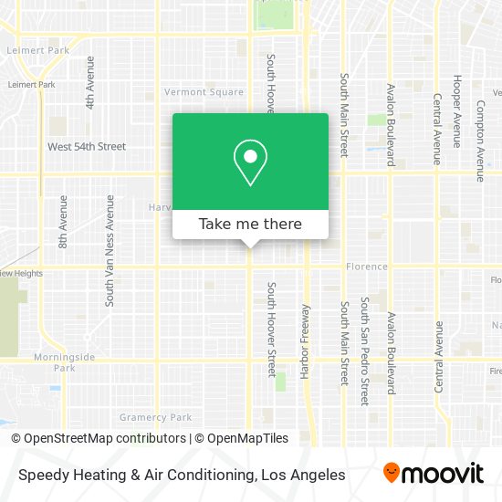 Speedy Heating & Air Conditioning map