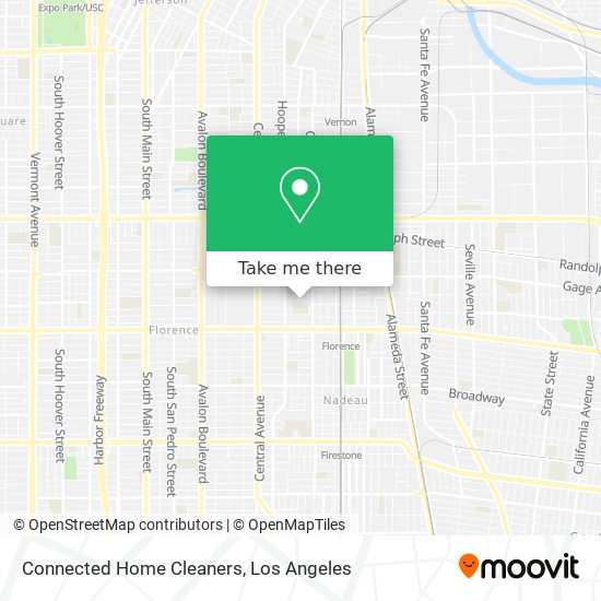 Connected Home Cleaners map