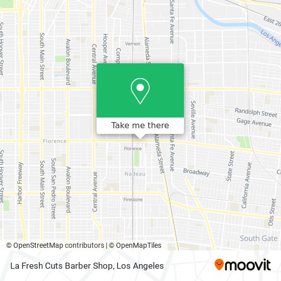 La Fresh Cuts Barber Shop map