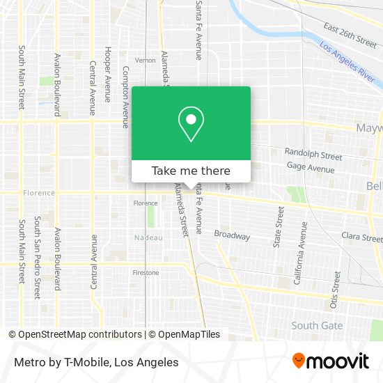 Metro by T-Mobile map