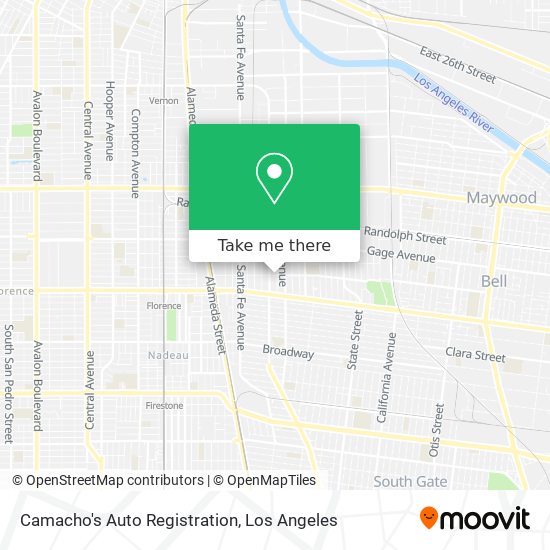 Mapa de Camacho's Auto Registration