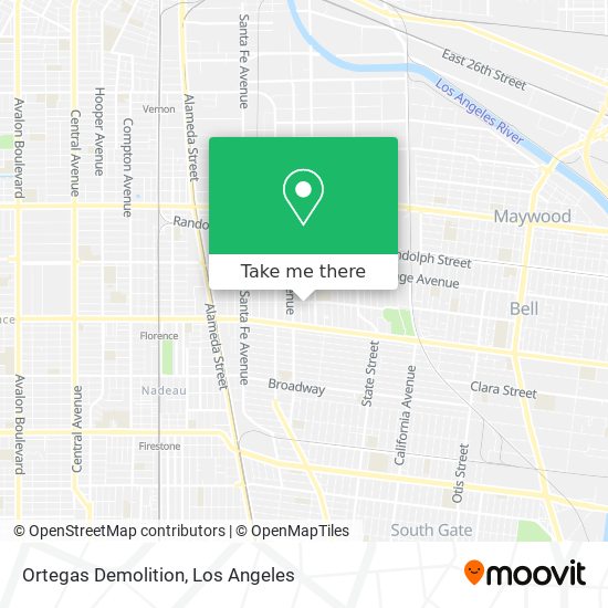 Ortegas Demolition map