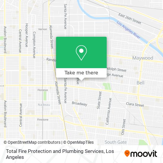 Mapa de Total Fire Protection and Plumbing Services