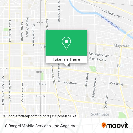 C Rangel Mobile Services map