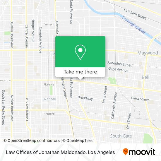 Law Offices of Jonathan Maldonado map