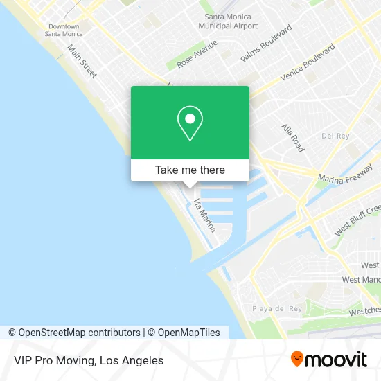 VIP Pro Moving map