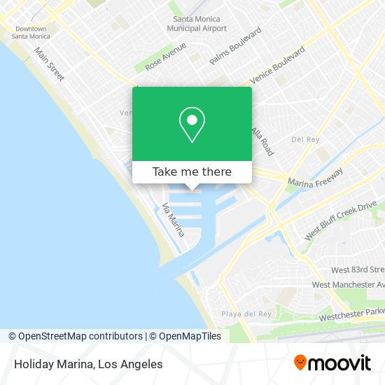 Holiday Marina map