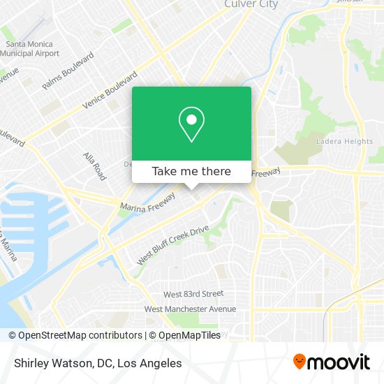 Mapa de Shirley Watson, DC