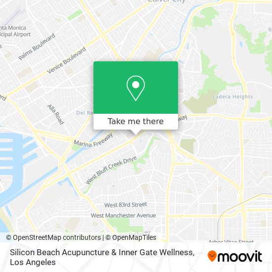 Silicon Beach Acupuncture & Inner Gate Wellness map