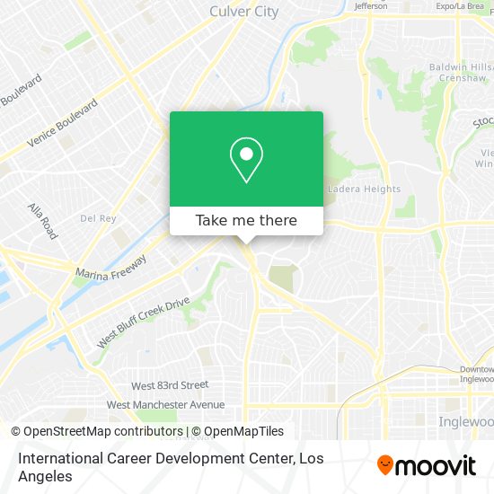 Mapa de International Career Development Center