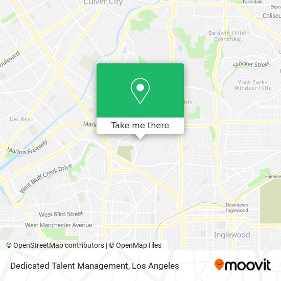 Mapa de Dedicated Talent Management