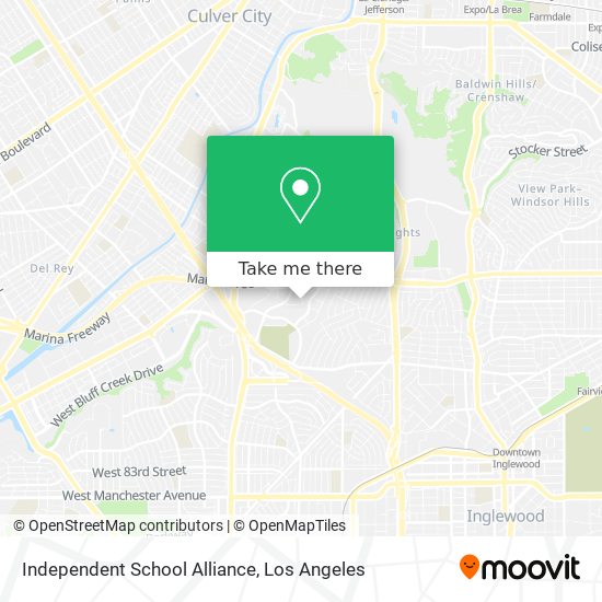 Mapa de Independent School Alliance