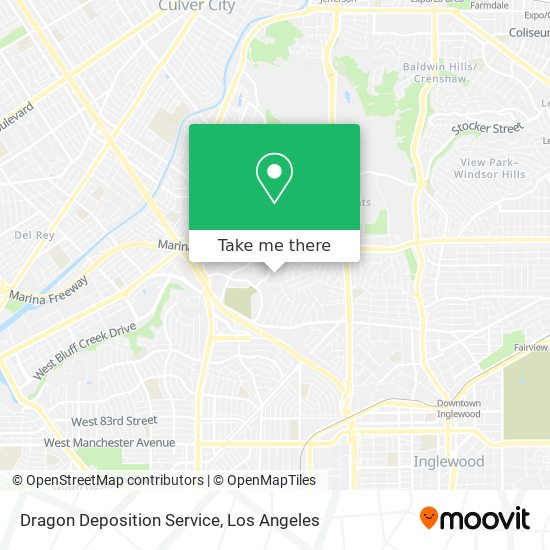 Mapa de Dragon Deposition Service