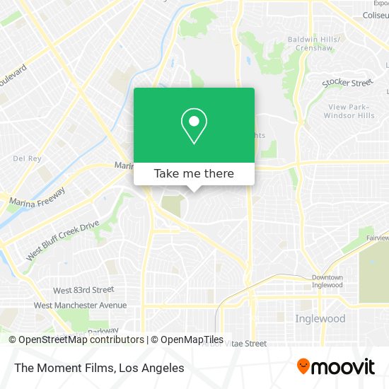 Mapa de The Moment Films