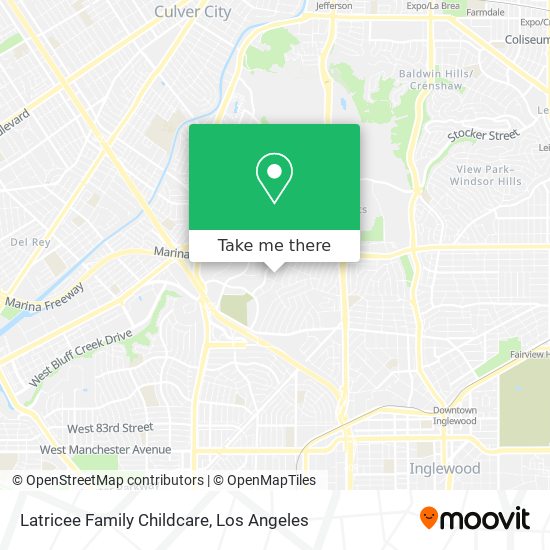 Latricee Family Childcare map
