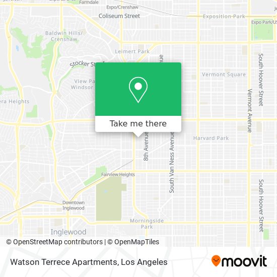 Watson Terrece Apartments map