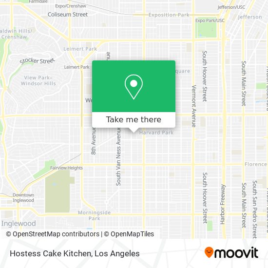 Mapa de Hostess Cake Kitchen