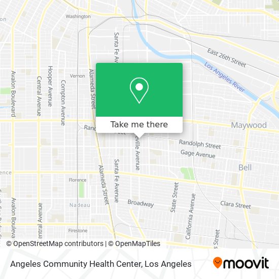 Angeles Community Health Center map