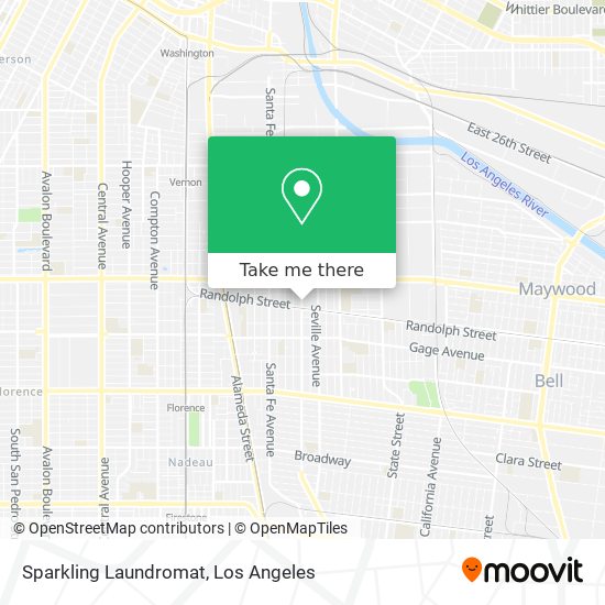 Sparkling Laundromat map