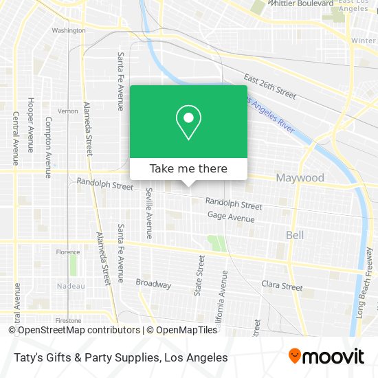 Taty's Gifts & Party Supplies map