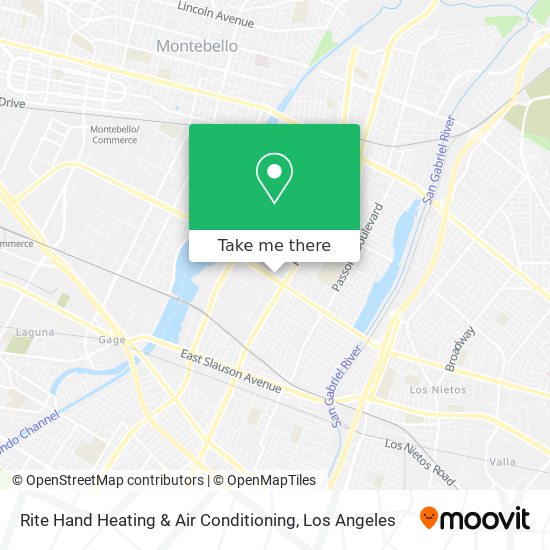 Rite Hand Heating & Air Conditioning map