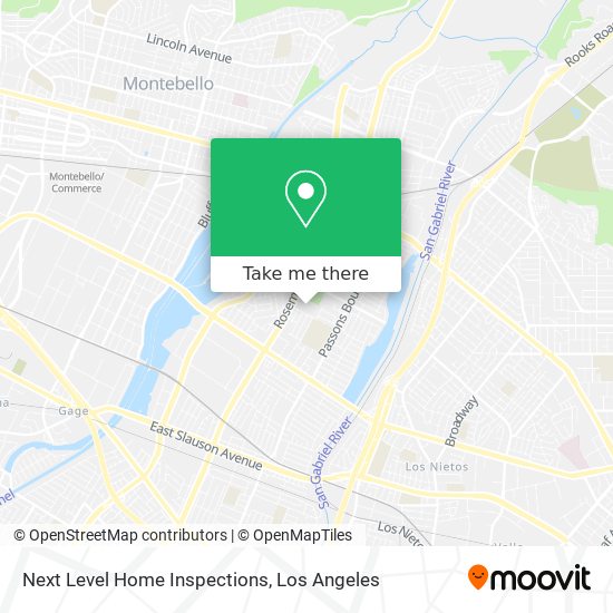Next Level Home Inspections map