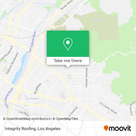 Integrity Roofing map