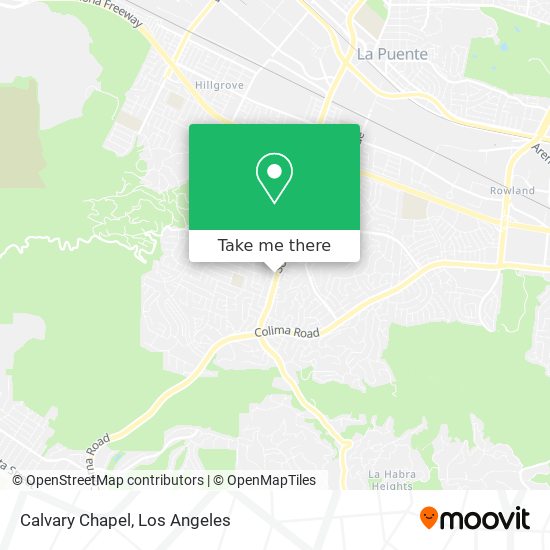 Calvary Chapel map