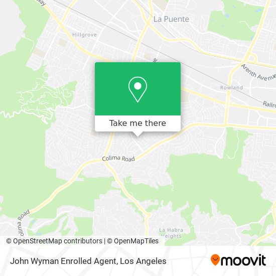 Mapa de John Wyman Enrolled Agent