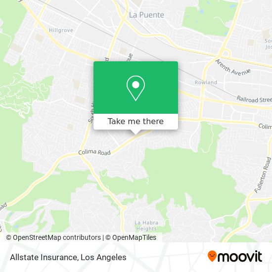 Allstate Insurance map