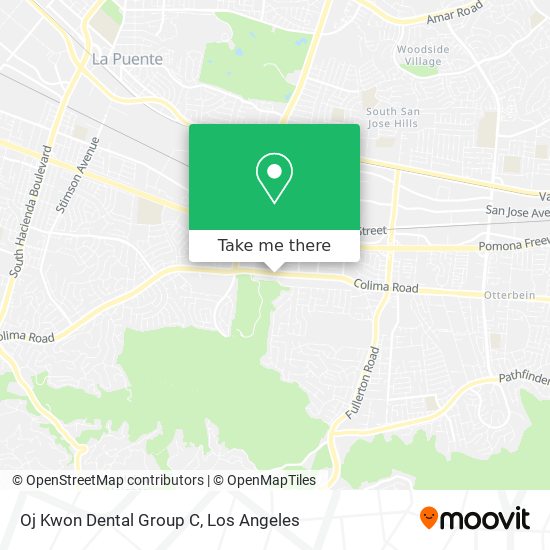Mapa de Oj Kwon Dental Group C