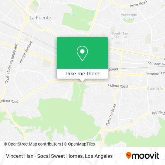Mapa de Vincent Han - Socal Sweet Homes