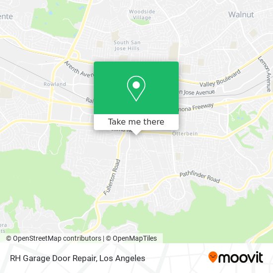 Mapa de RH Garage Door Repair