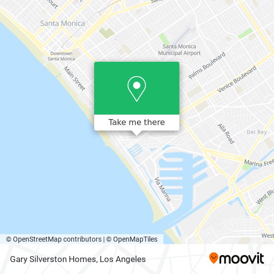 Mapa de Gary Silverston Homes