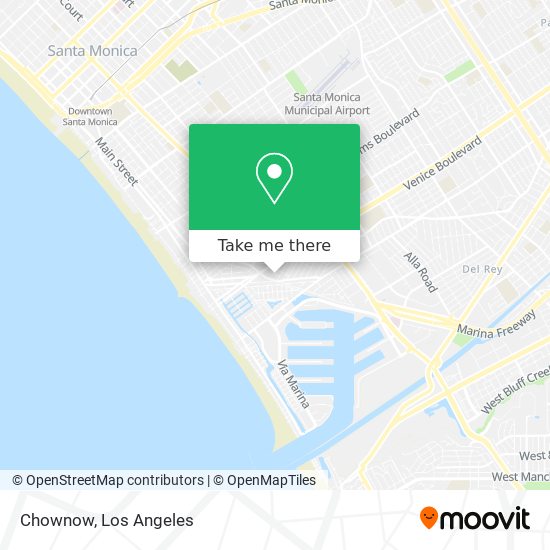 Chownow map