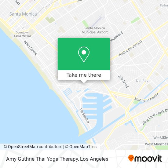 Amy Guthrie Thai Yoga Therapy map