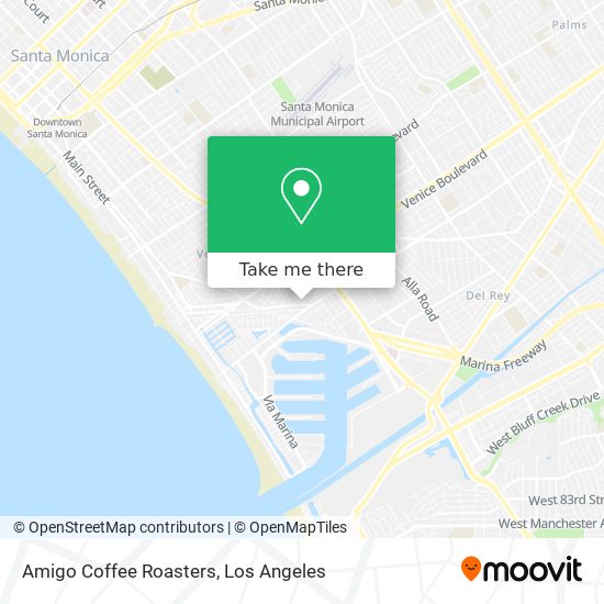 Amigo Coffee Roasters map