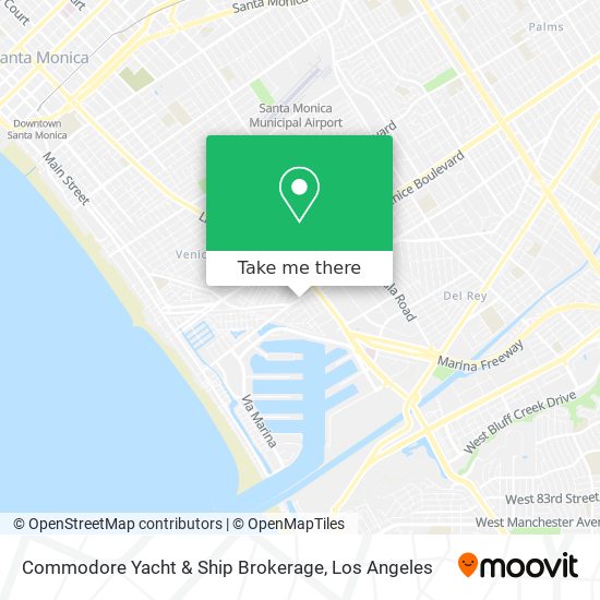 Commodore Yacht & Ship Brokerage map