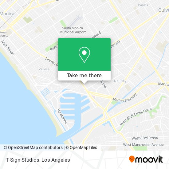 T-Sign Studios map