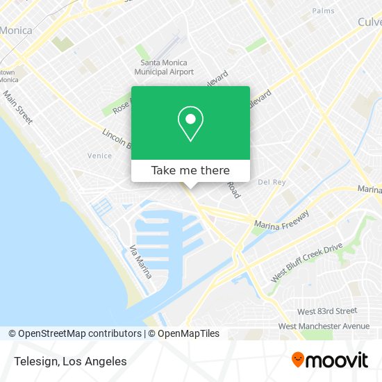 Mapa de Telesign