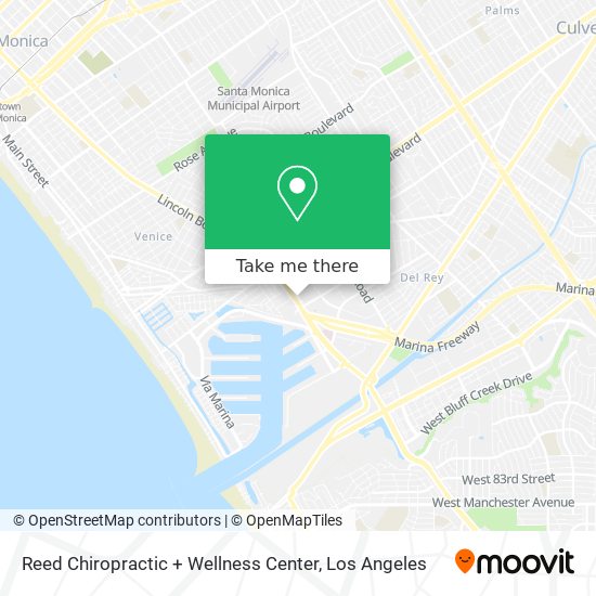 Reed Chiropractic + Wellness Center map