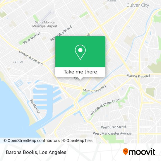 Barons Books map