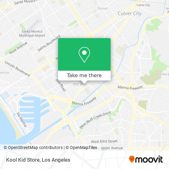 Mapa de Kool Kid Store