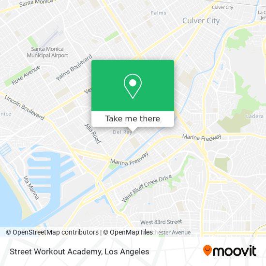 Mapa de Street Workout Academy