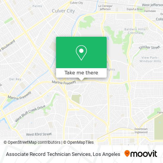 Associate Record Technician Services map