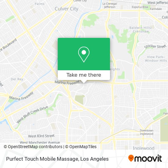 Mapa de Purfect Touch Mobile Massage