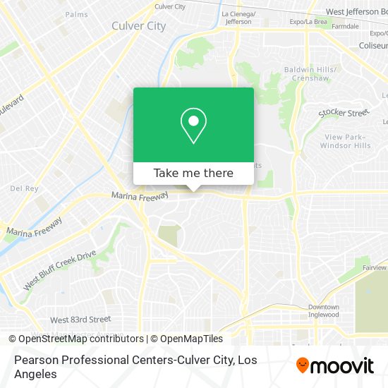 Mapa de Pearson Professional Centers-Culver City