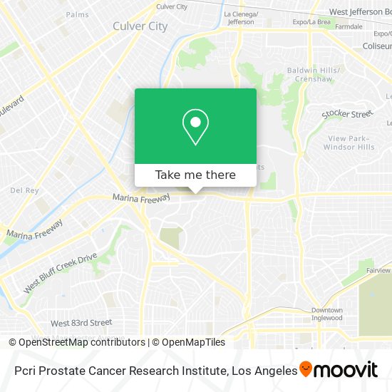 Pcri Prostate Cancer Research Institute map