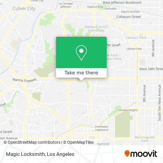 Magic Locksmith map