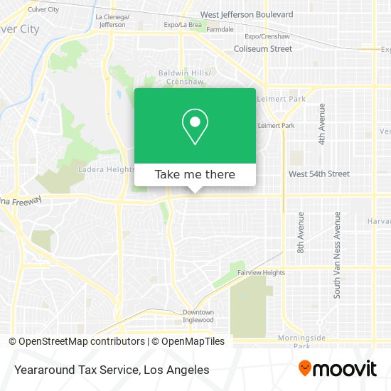 Yeararound Tax Service map